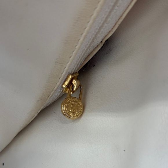 Fendi Black and Cream Clutch with certificate of origin - Picture 12 of 15